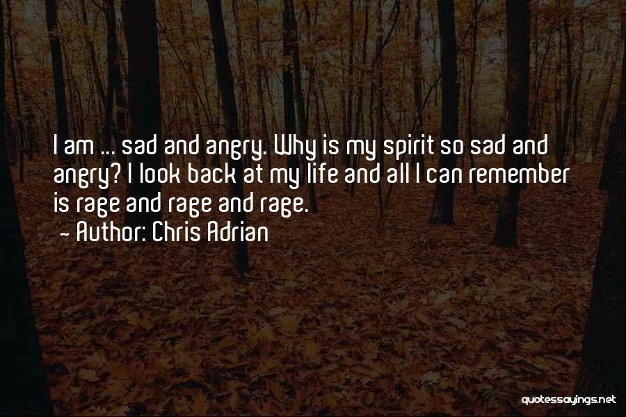 Anger And Rage Quotes By Chris Adrian