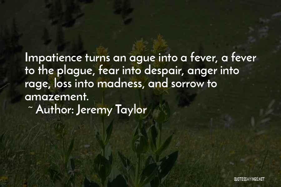 Anger And Rage Quotes By Jeremy Taylor