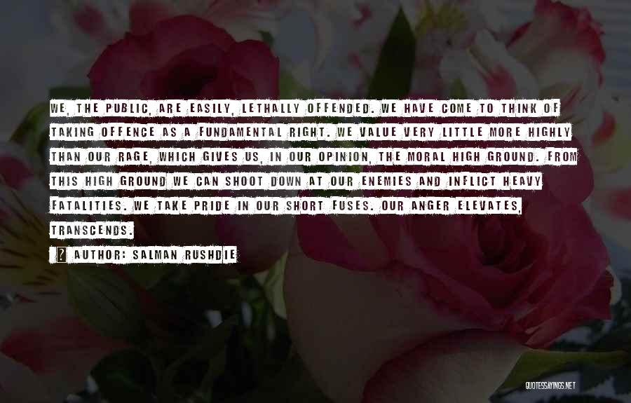 Anger And Rage Quotes By Salman Rushdie