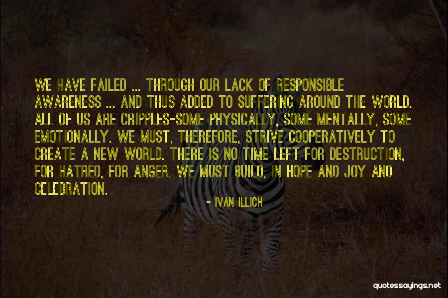 Anger And Self Destruction Quotes By Ivan Illich Anger And Self Destruction Quotes By Ivan Illich