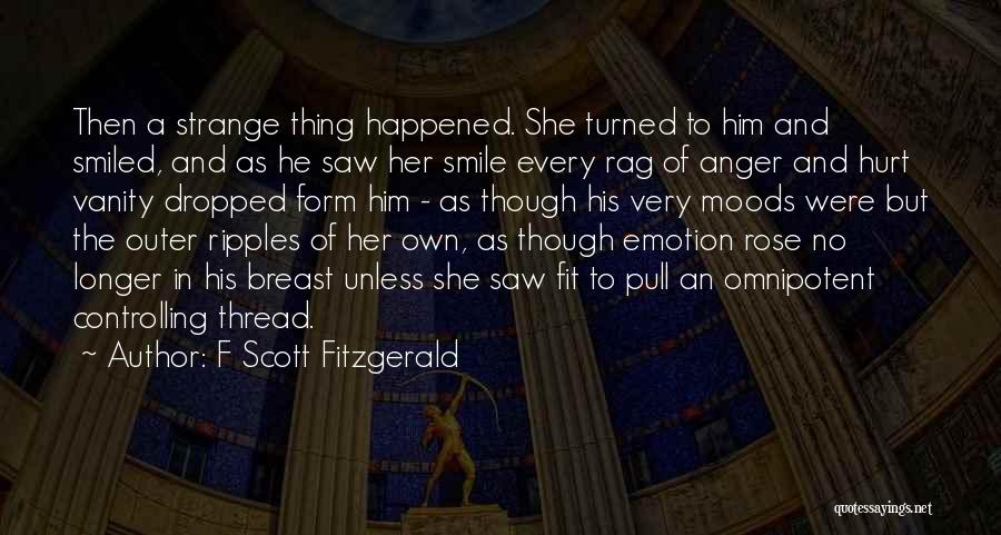 Anger Controlling Quotes By F Scott Fitzgerald