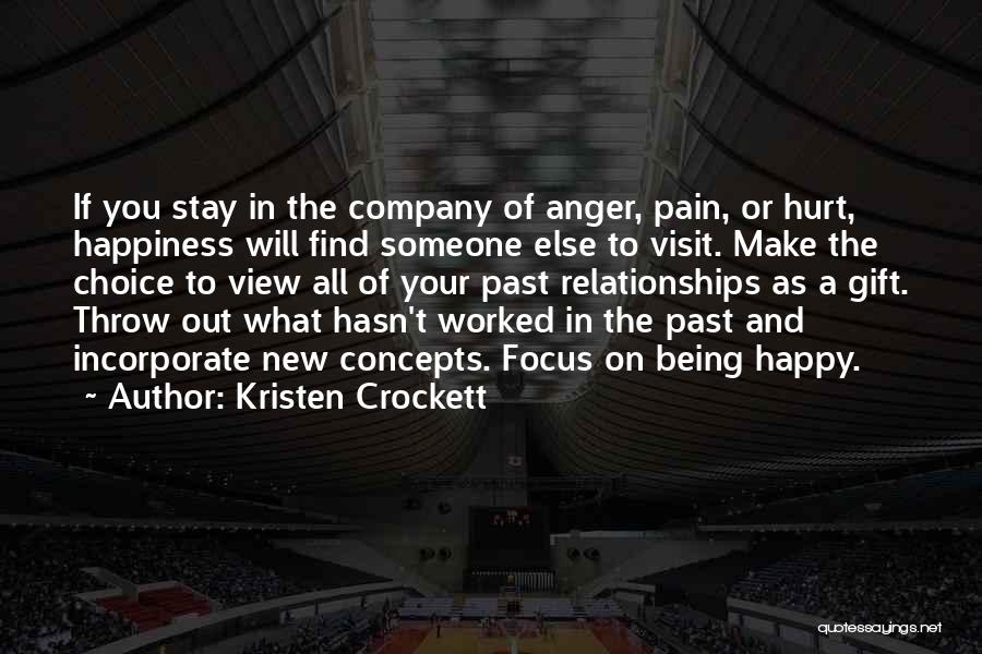 Anger In Relationships Quotes By Kristen Crockett