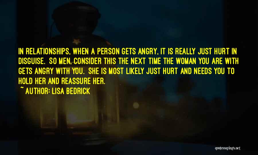 Anger In Relationships Quotes By Lisa Bedrick