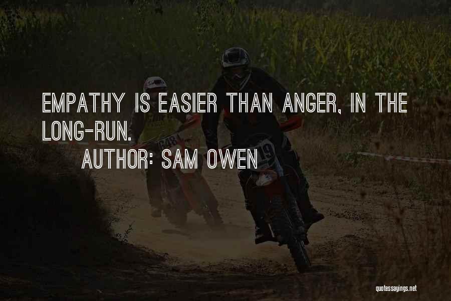 Anger In Relationships Quotes By Sam Owen