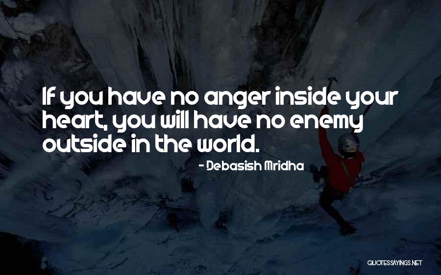 Anger In Your Heart Quotes By Debasish Mridha