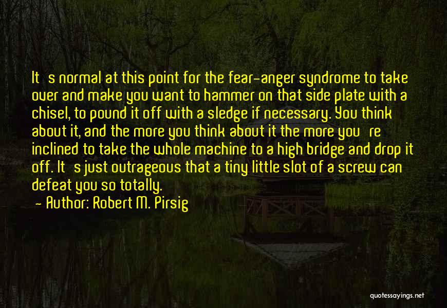 Anger Is Necessary Quotes By Robert M. Pirsig