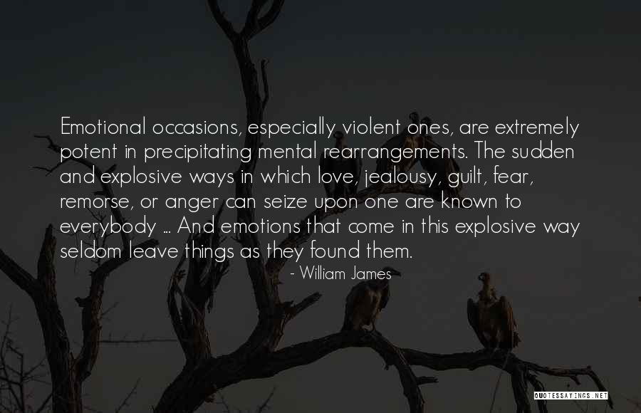 Anger Jealousy Quotes By William James Anger Jealousy Quotes By William James