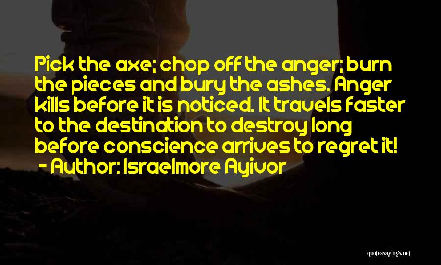 Anger Kills Love Quotes By Israelmore Ayivor