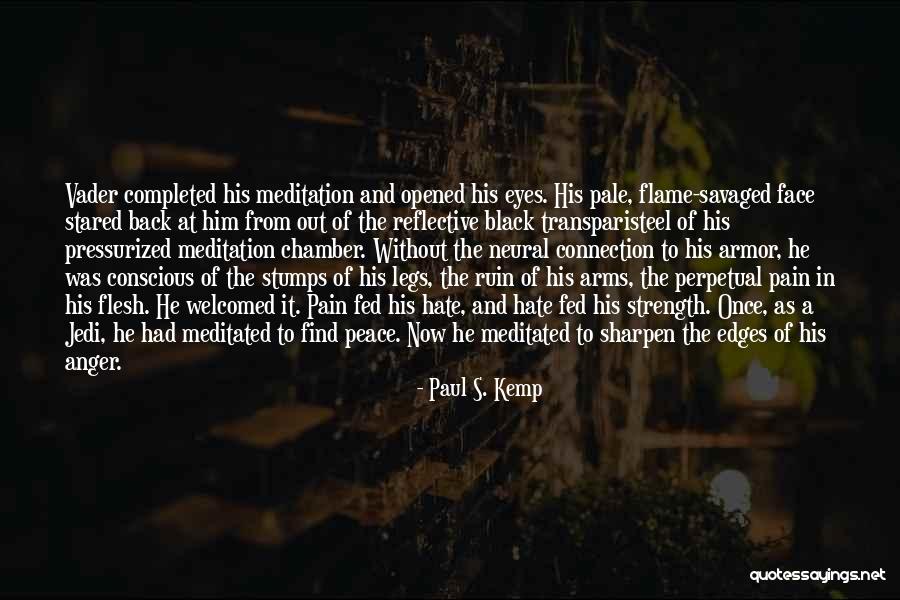 Anger Peace Quotes By Paul S. Kemp Anger Peace Quotes By Paul S. Kemp