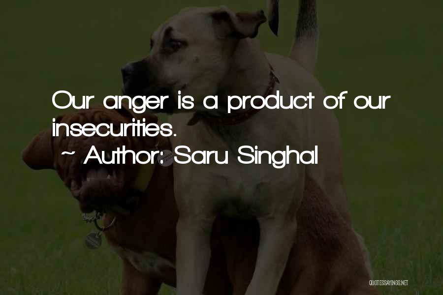 Anger Quotes By Saru Singhal