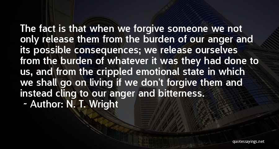 Anger Release Quotes By N. T. Wright