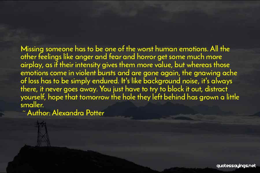 Anger To Someone Quotes By Alexandra Potter