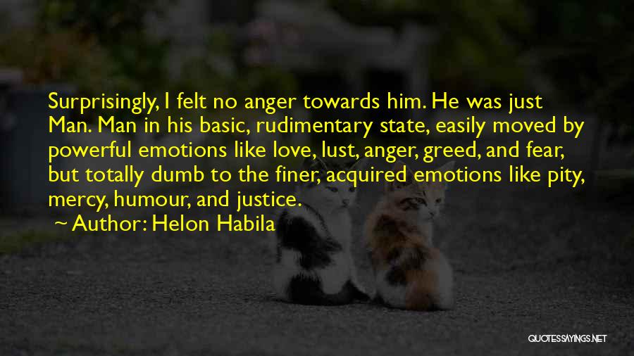 Anger Towards Someone Quotes By Helon Habila