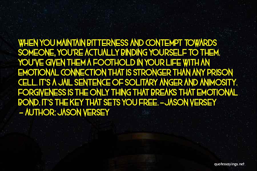 Anger Towards Someone Quotes By Jason Versey