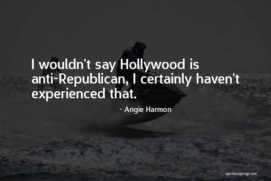 Angie Harmon Quotes 195200