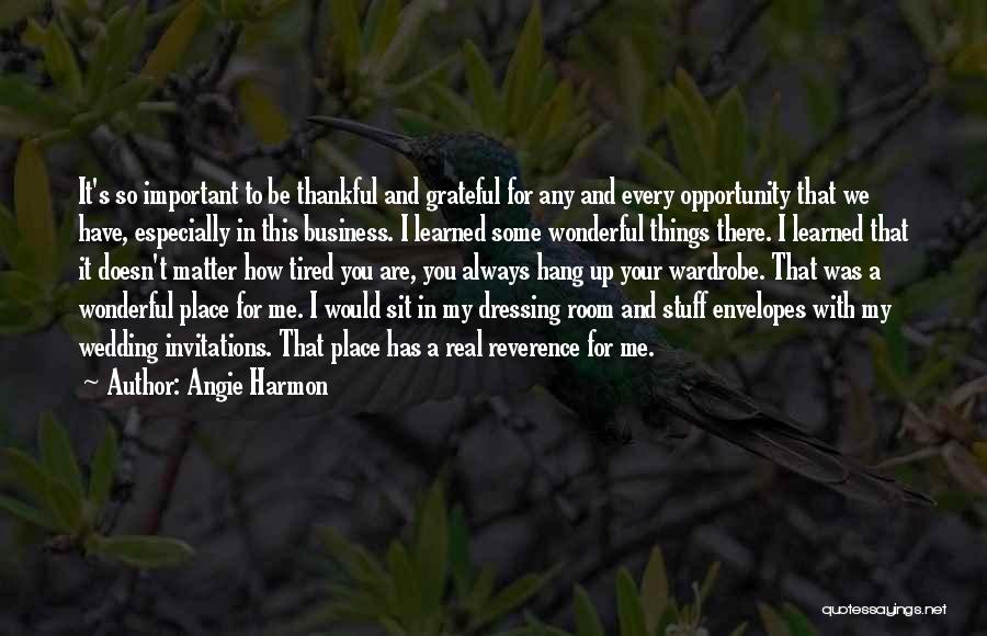 Angie Harmon Quotes 1997236