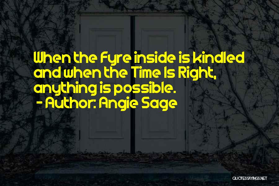 Angie Sage Quotes 1822275