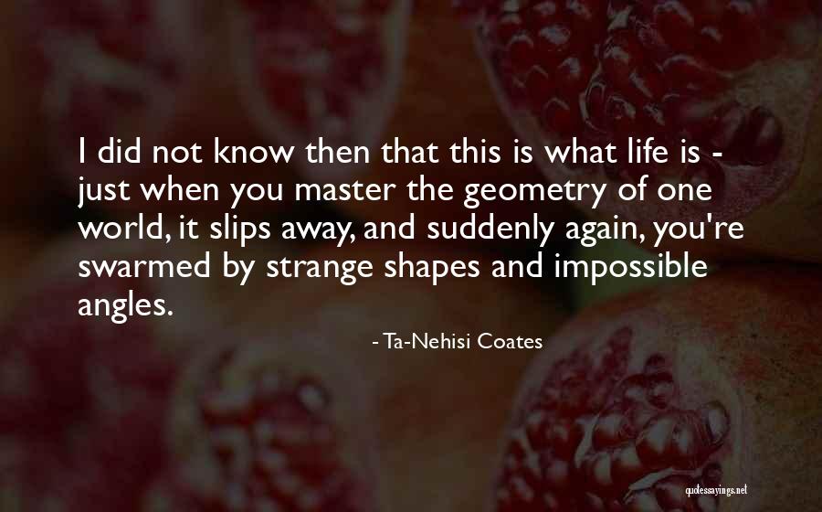 Angles Of Life Quotes By Ta-Nehisi Coates Angles Of Life Quotes By Ta-Nehisi Coates