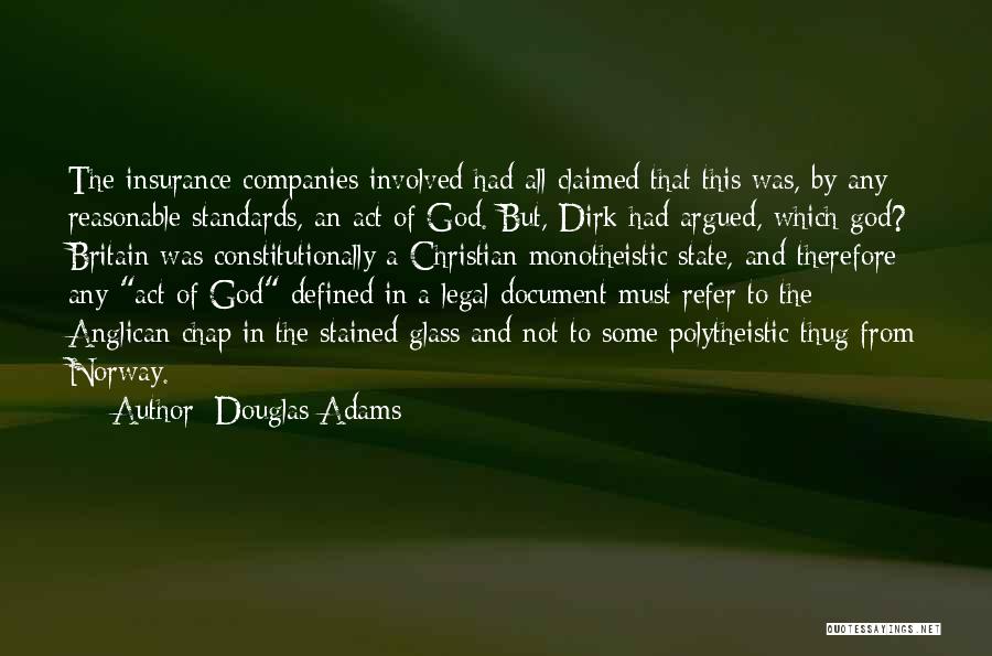 Anglican Quotes By Douglas Adams