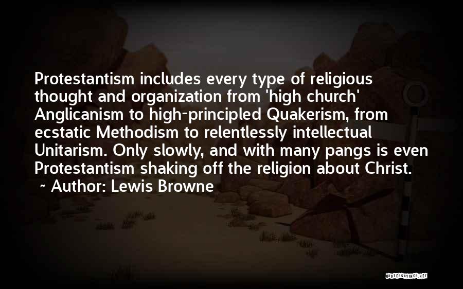 Anglicanism Quotes By Lewis Browne