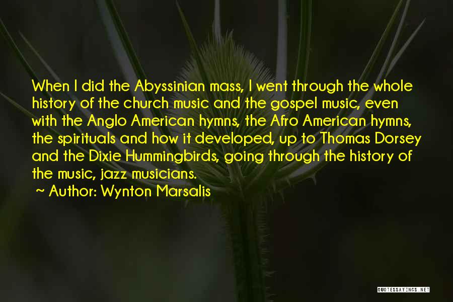 Anglo American Quotes By Wynton Marsalis