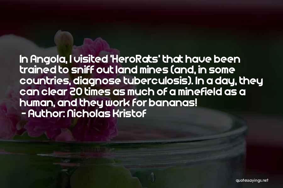 Angola Quotes By Nicholas Kristof