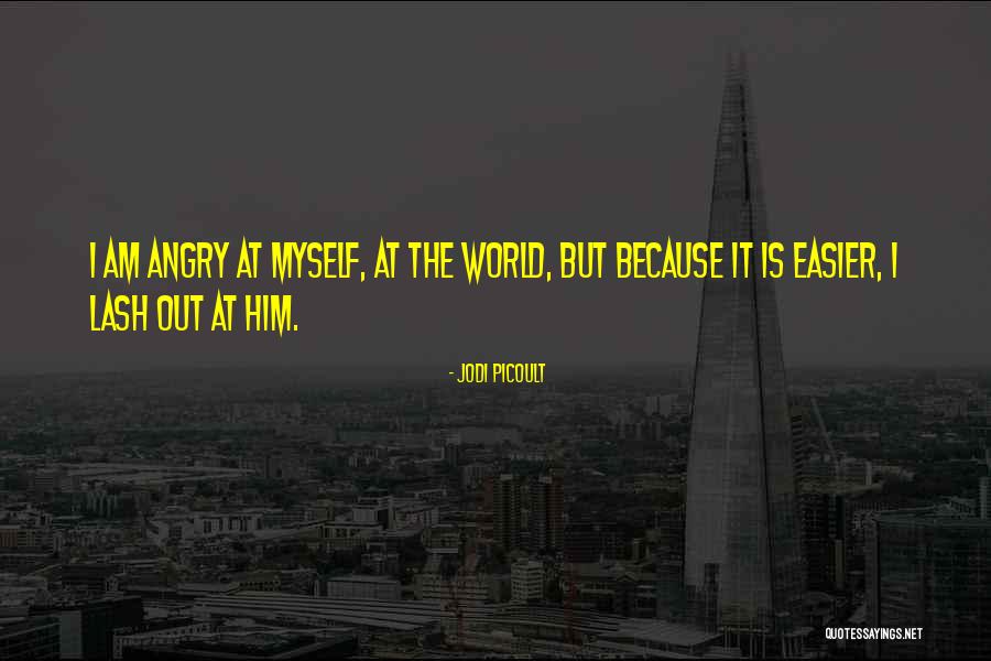 Angry At Myself Quotes By Jodi Picoult Angry At Myself Quotes By Jodi Picoult
