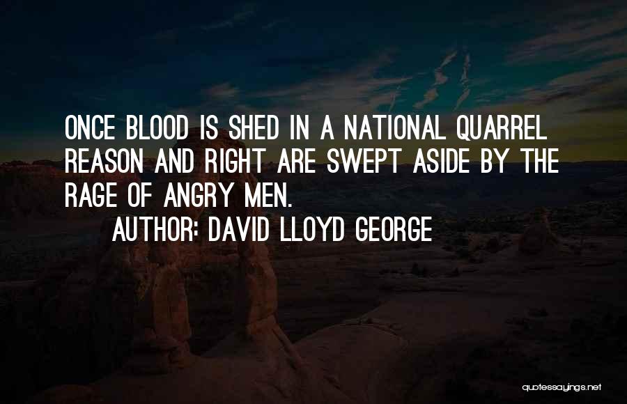 Angry For No Reason Quotes By David Lloyd George