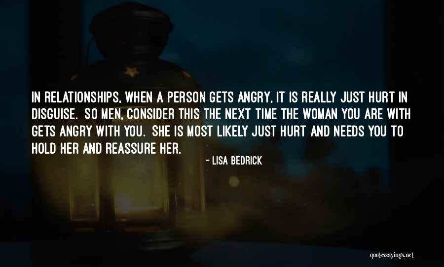 Angry Love Hurt Quotes By Lisa Bedrick