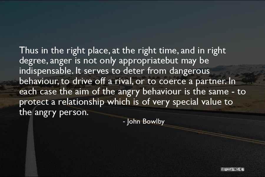 Angry Person Quotes By John Bowlby