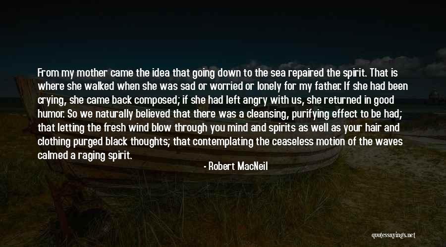 Angry Sea Quotes By Robert MacNeil Angry Sea Quotes By Robert MacNeil