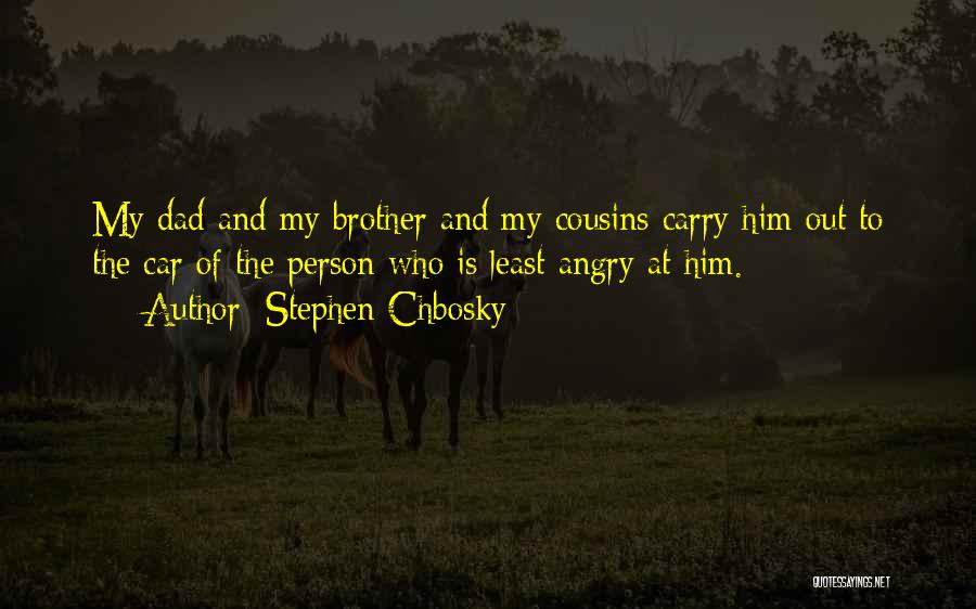 Angry With Brother Quotes By Stephen Chbosky