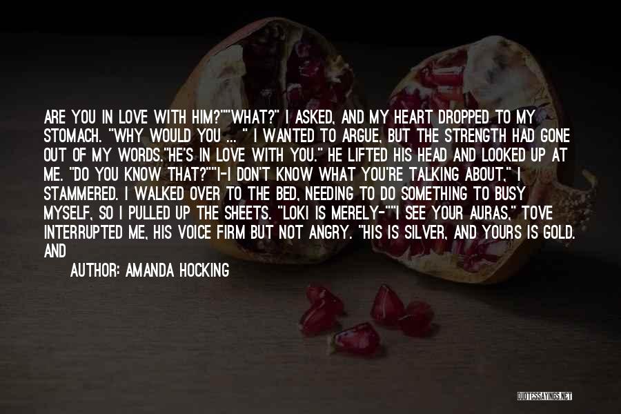 Angry Words Quotes By Amanda Hocking