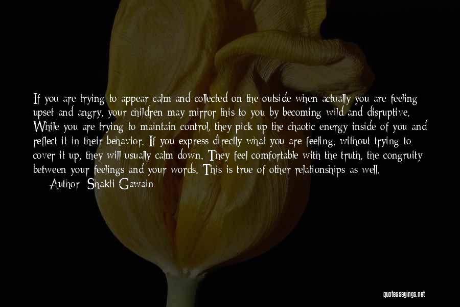 Angry Words Quotes By Shakti Gawain