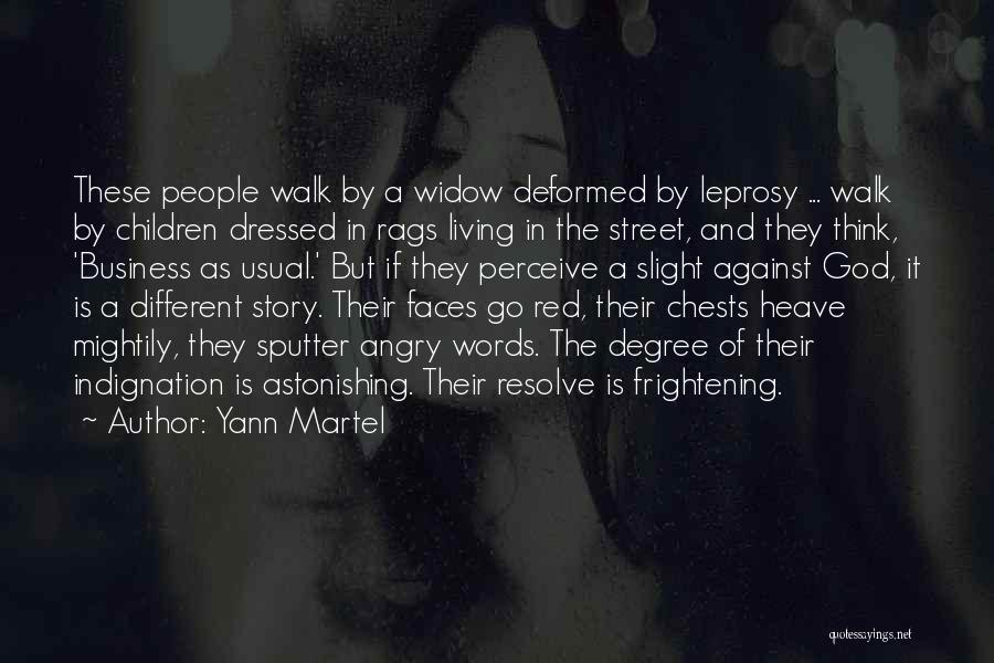 Angry Words Quotes By Yann Martel