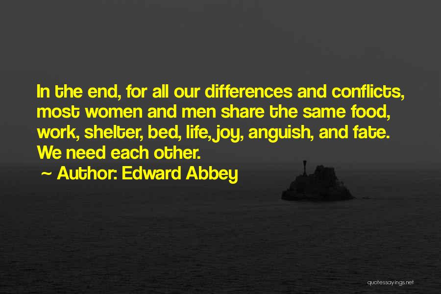 Anguish Quotes By Edward Abbey