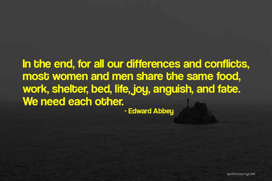 Anguish Quotes By Edward Abbey