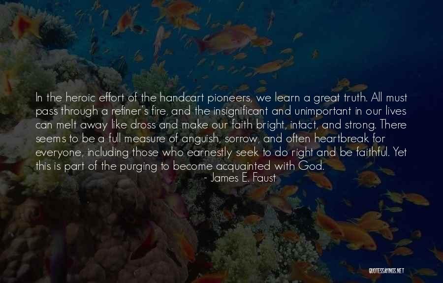 Anguish Quotes By James E. Faust