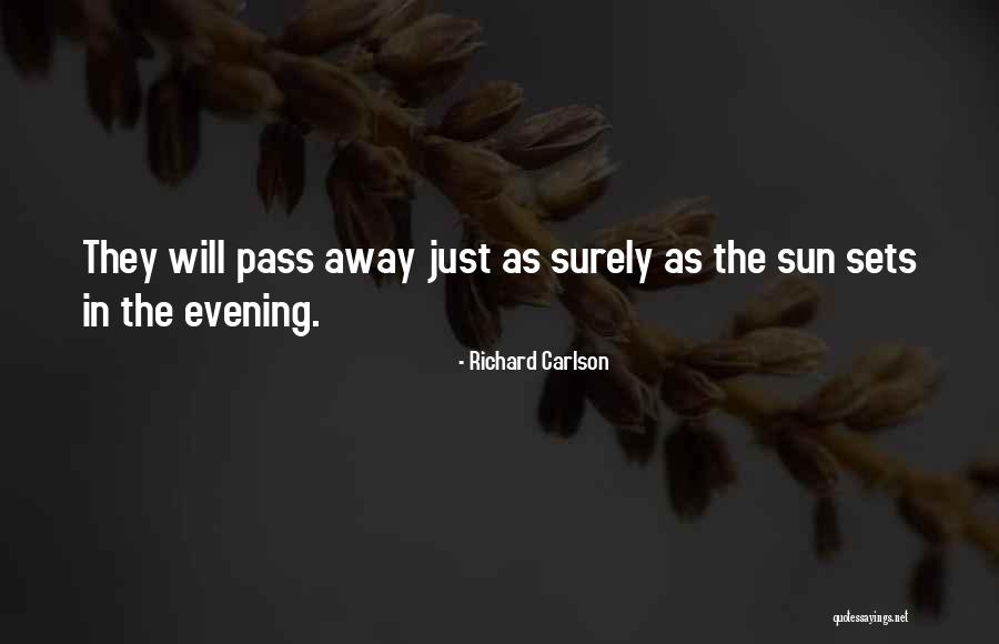 Animais Vertebrados Quotes By Richard Carlson