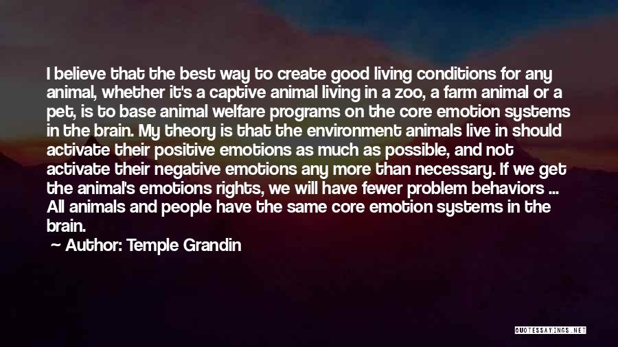 Animal And Humans Quotes By Temple Grandin