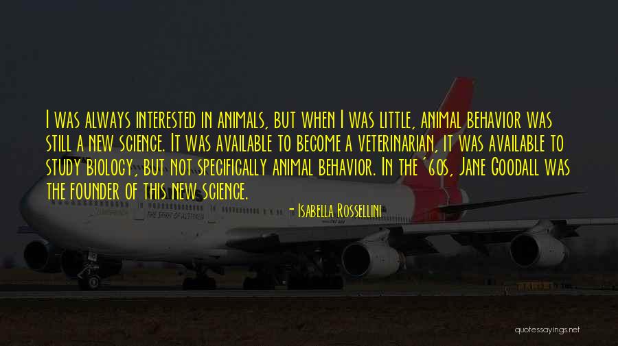 Animal Behavior Quotes By Isabella Rossellini