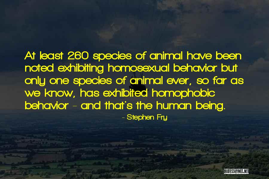 Animal Behavior Quotes By Stephen Fry