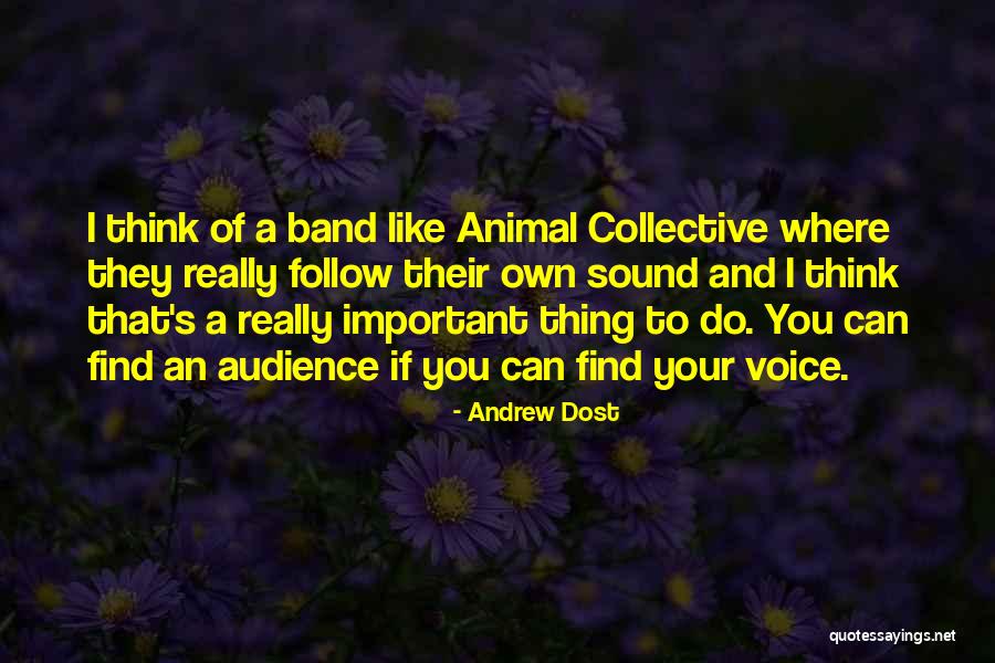 Animal Collective Quotes By Andrew Dost