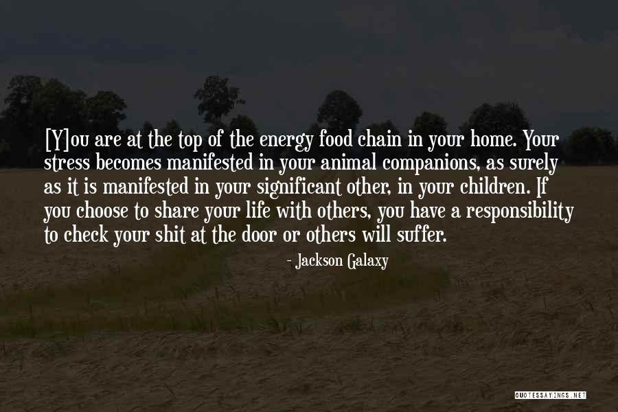 Animal Companions Quotes By Jackson Galaxy