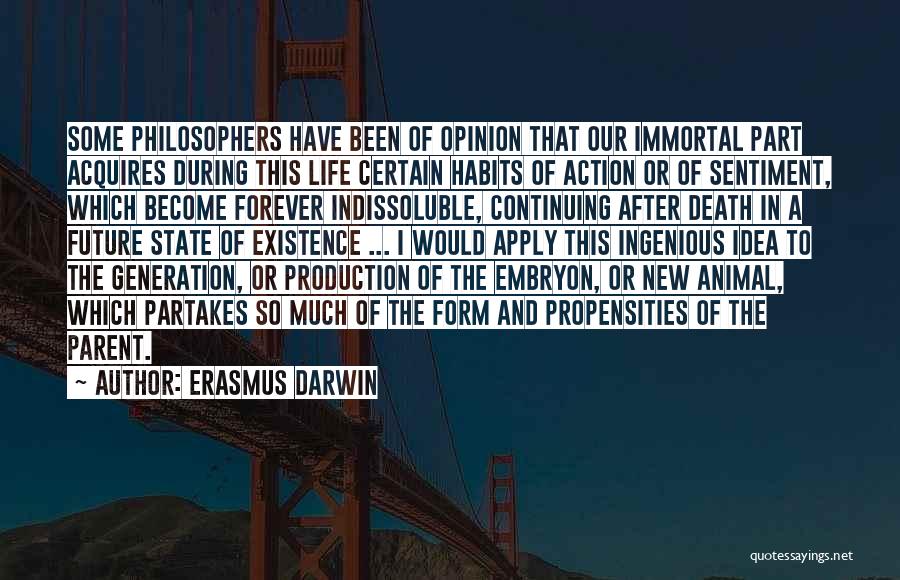 Animal Death Quotes By Erasmus Darwin