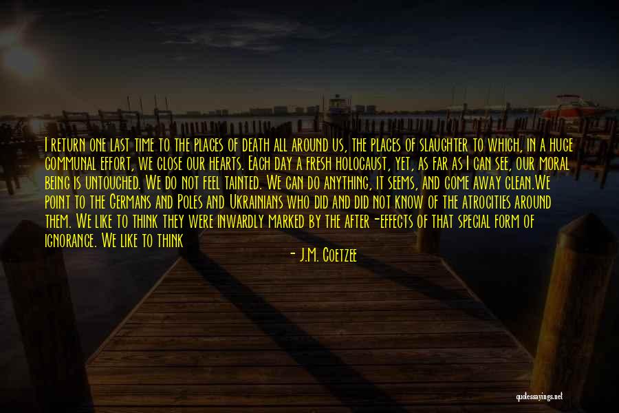 Animal Death Quotes By J.M. Coetzee Animal Death Quotes By J.M. Coetzee