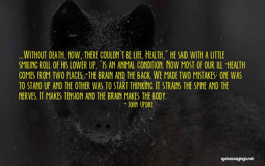 Animal Death Quotes By John Updike