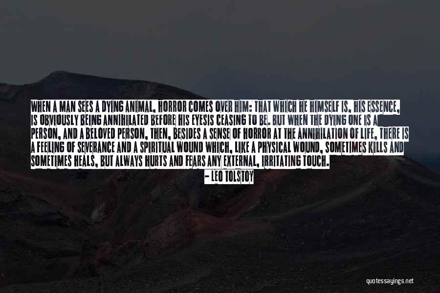 Animal Dying Quotes By Leo Tolstoy Animal Dying Quotes By Leo Tolstoy