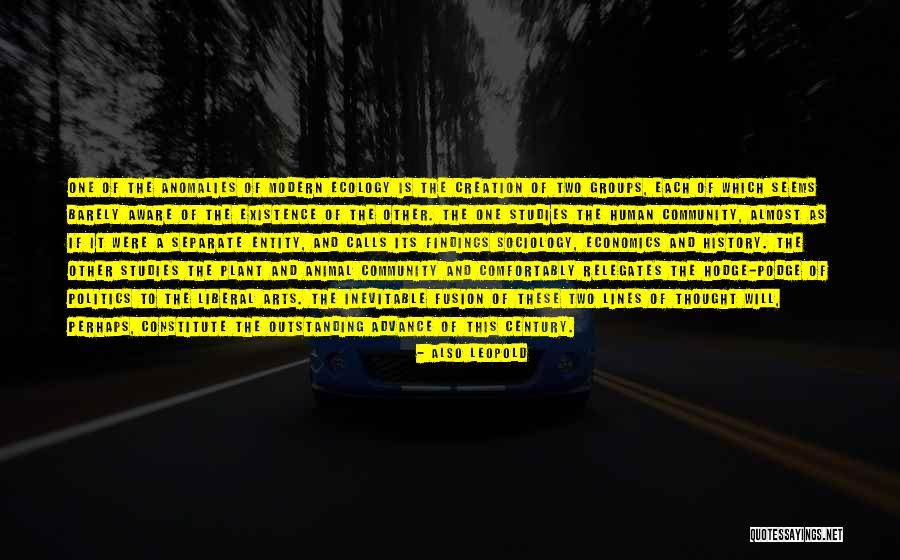 Animal Existence Quotes By Also Leopold Animal Existence Quotes By Also Leopold