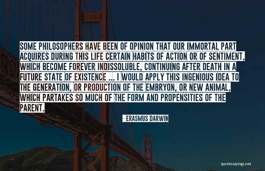 Animal Existence Quotes By Erasmus Darwin Animal Existence Quotes By Erasmus Darwin